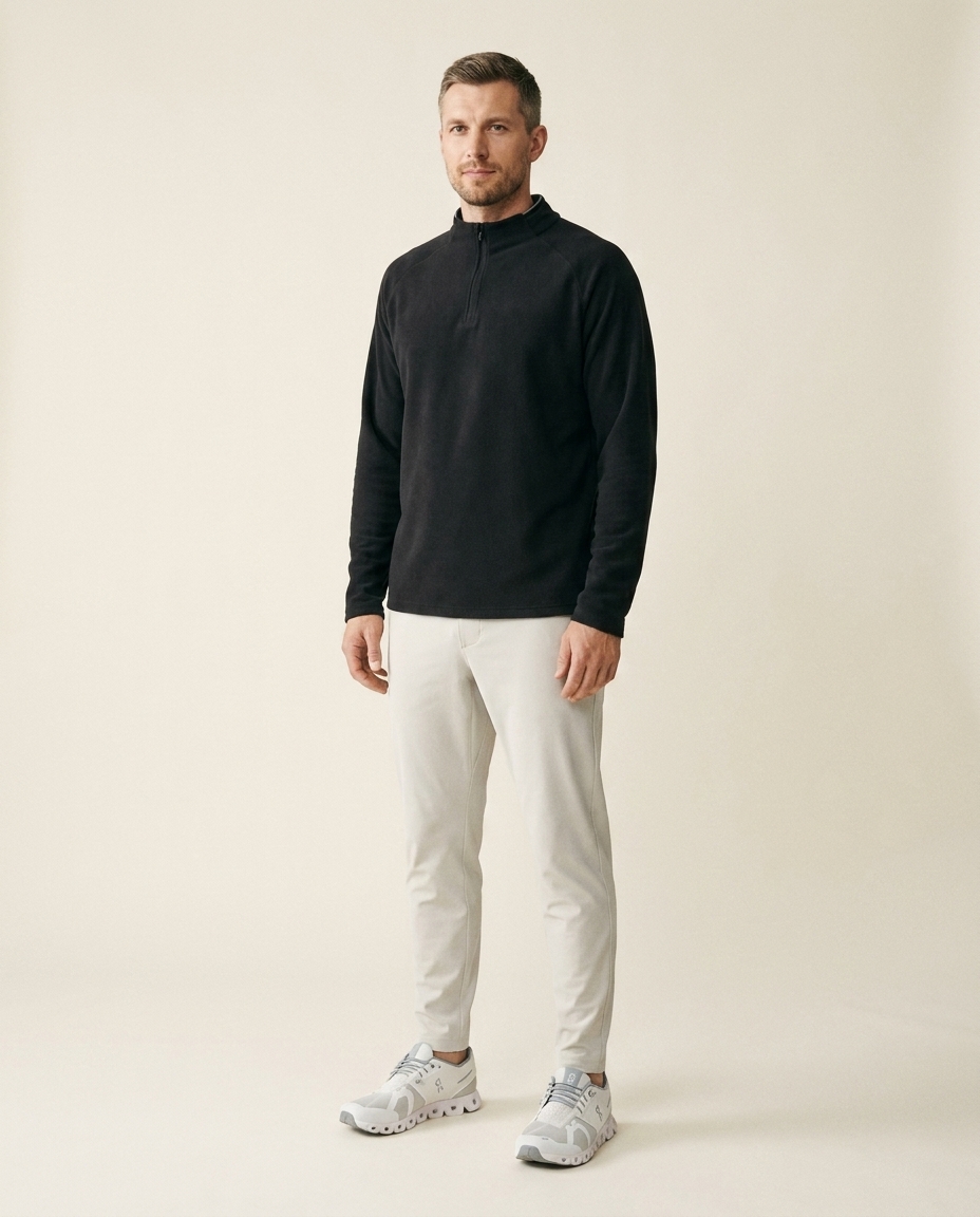 Флисовый джемпер Half-Zip