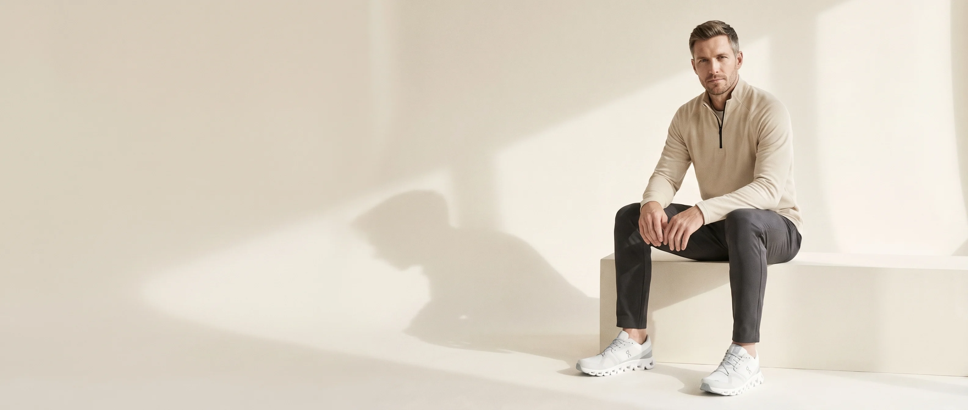 Джемпер Quarter-Zip Grid